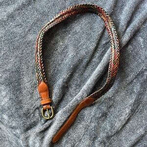 Vintage leather belt